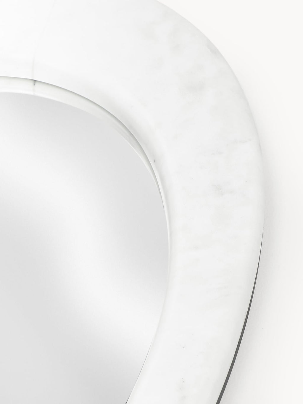 Ushaw Wall Mirror with Marble Frame