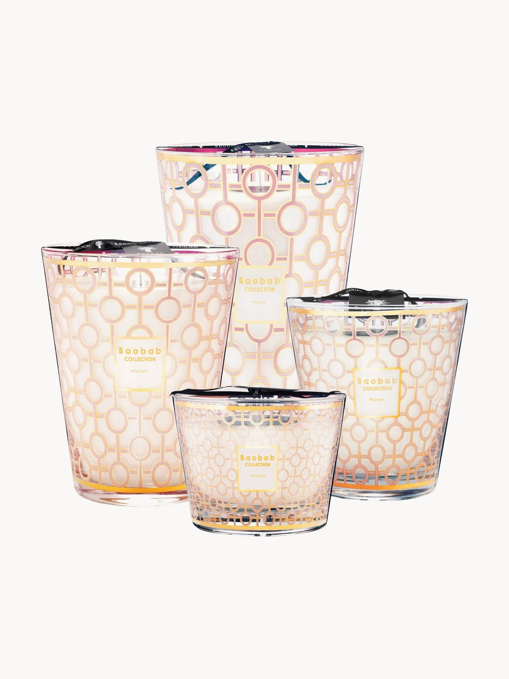Valeton Five-Wick Scented Candle (Magnolia, Rose, Musk)
