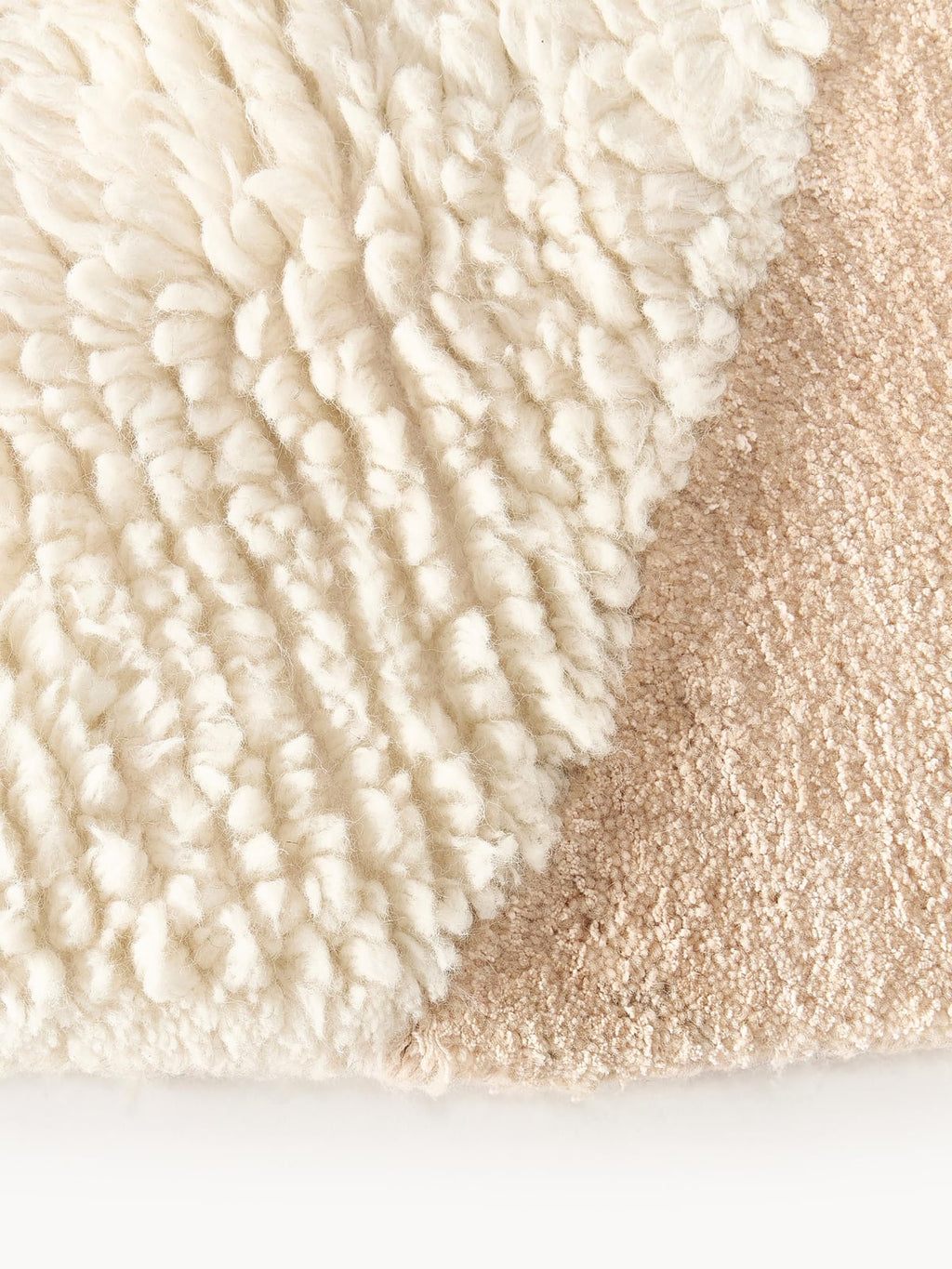 Vanbrugh High-Low Wool Rug, Hand-Tufted