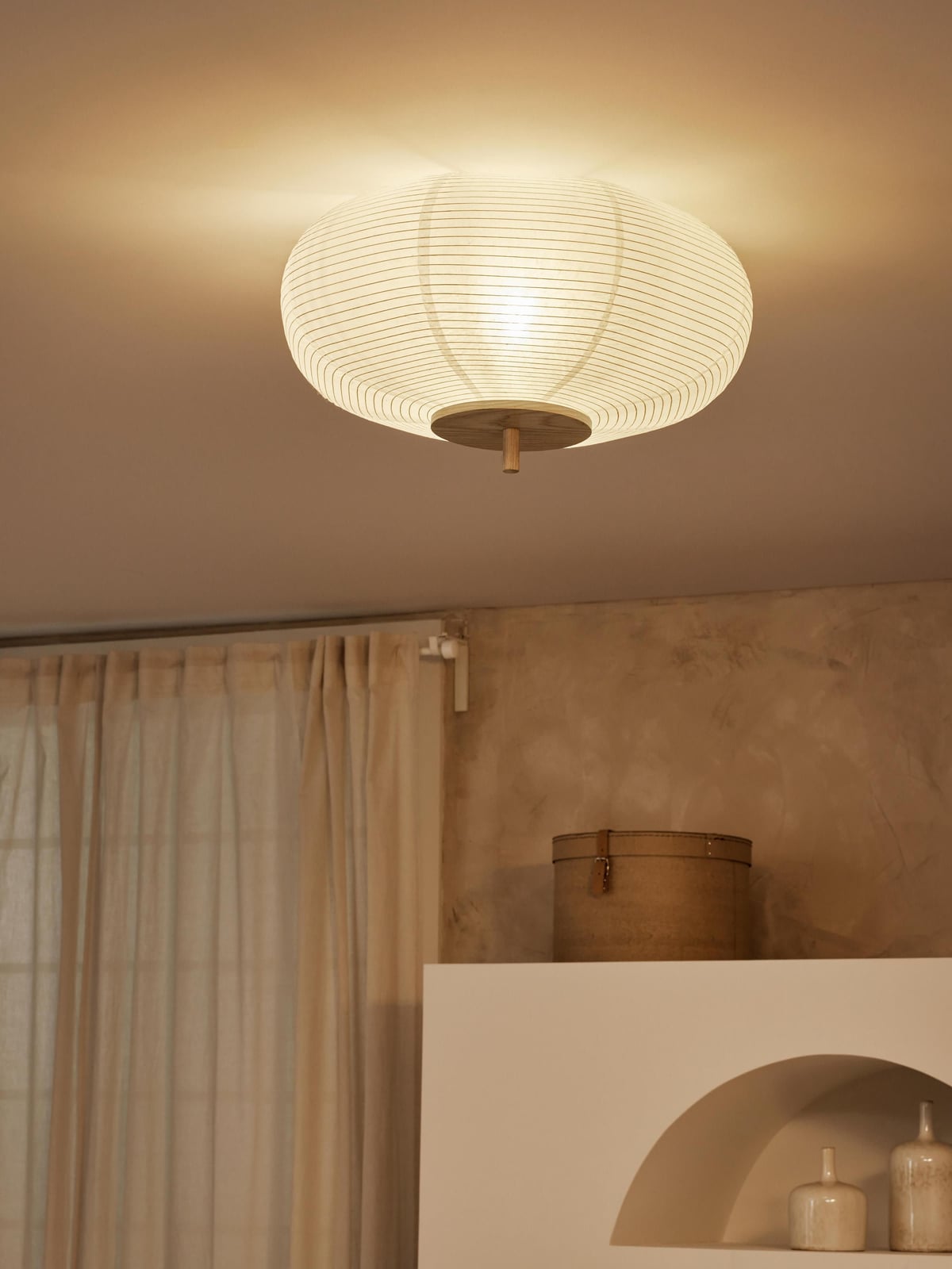 Vellore Rice Paper Design Ceiling Lamp