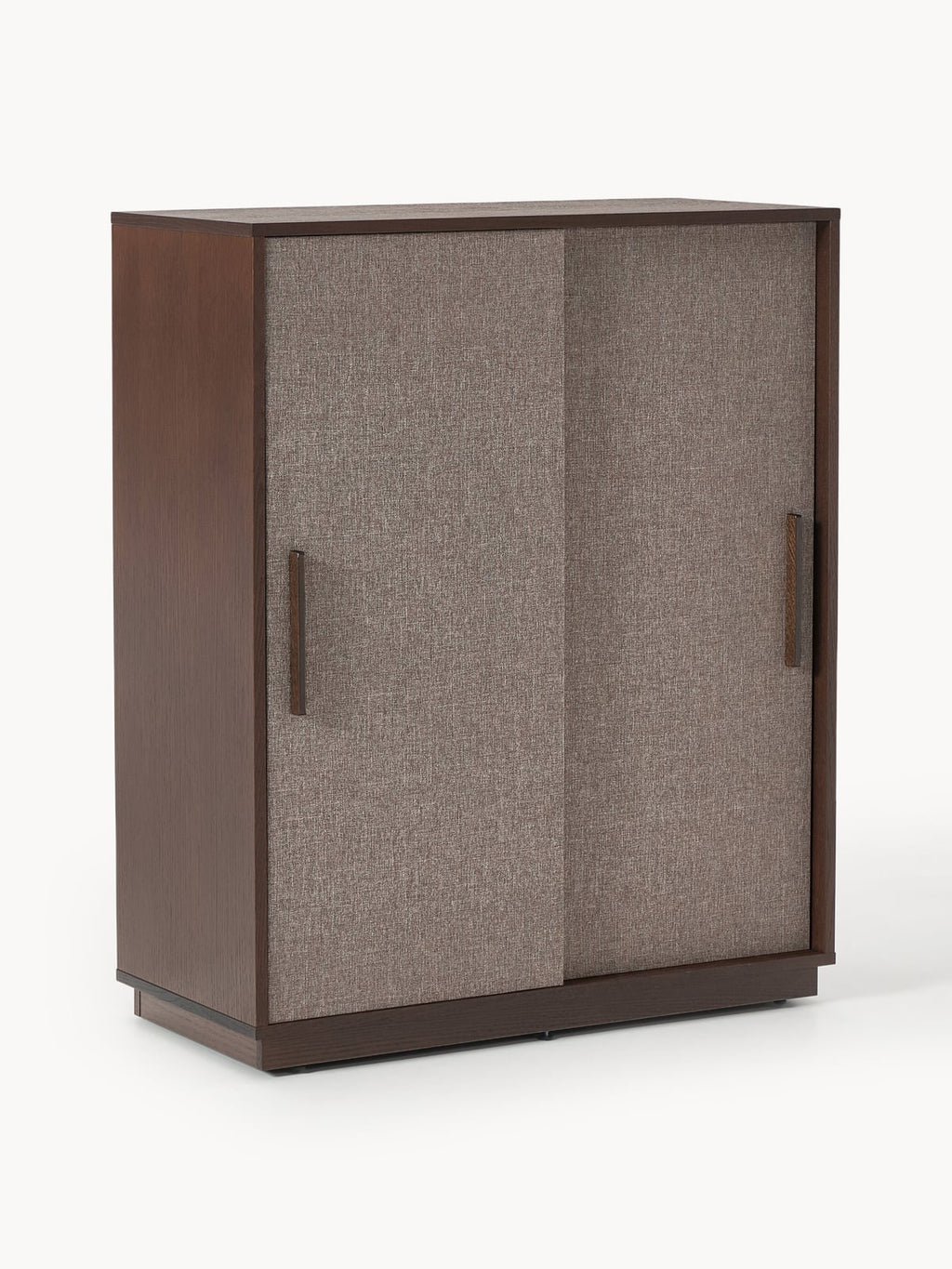 Vernham Wooden Highboard with Upholstered Front