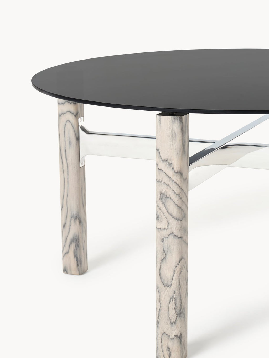 Vestry Dining Table with Glass Top, in various sizes