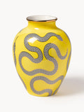 Vestry Porcelain Vase with Gold Accents, H 27 cm