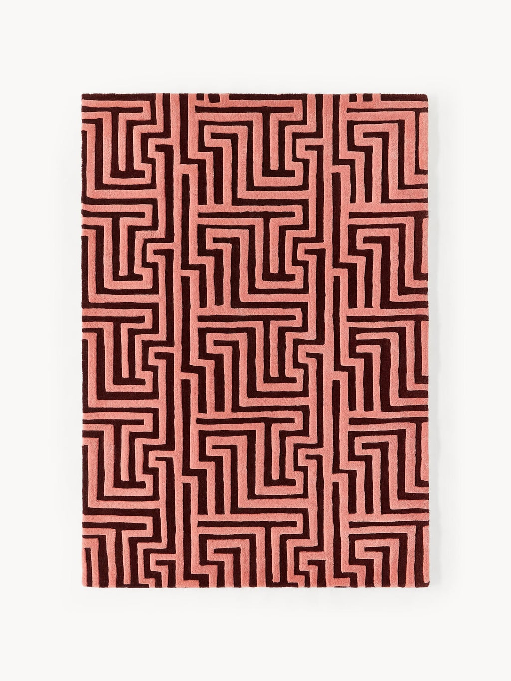 Vowchurch High-Low Wool Rug, Hand-Tufted