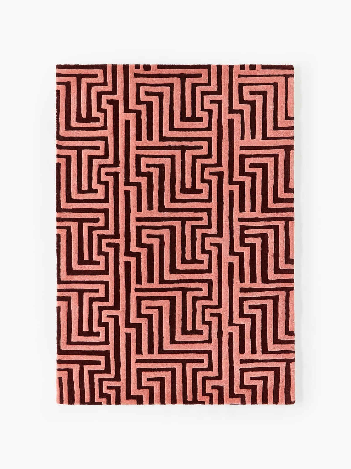 Vowchurch High-Low Wool Rug, Hand-Tufted