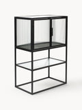 Vowchurch Highboard with Grooved Glass