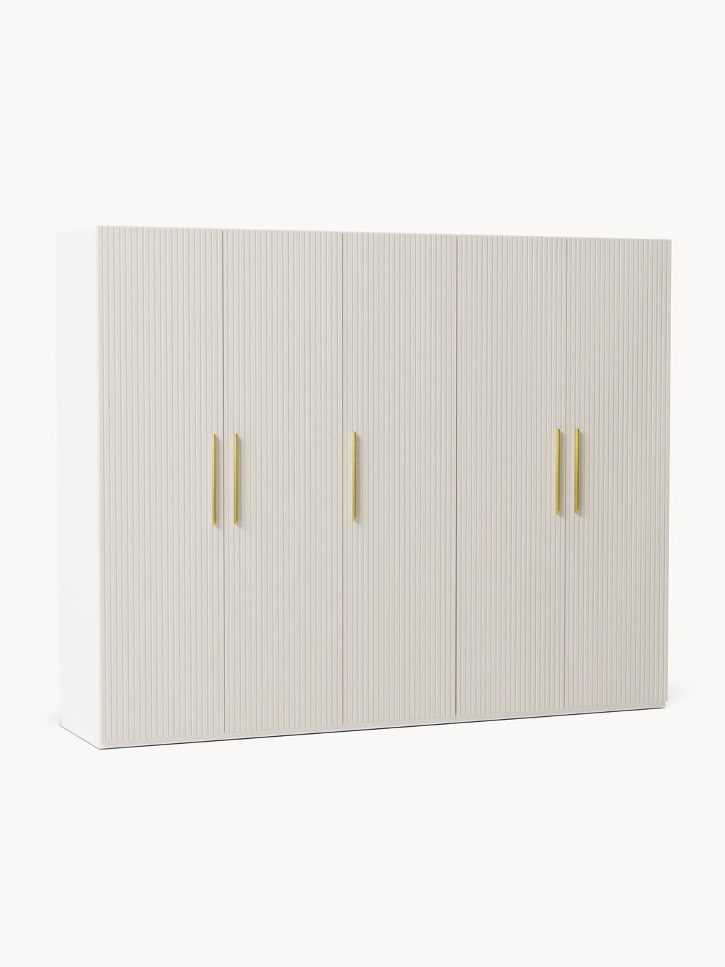 Wentworth Modular Revolving Door Wardrobe, 250 cm Wide, in various sizes