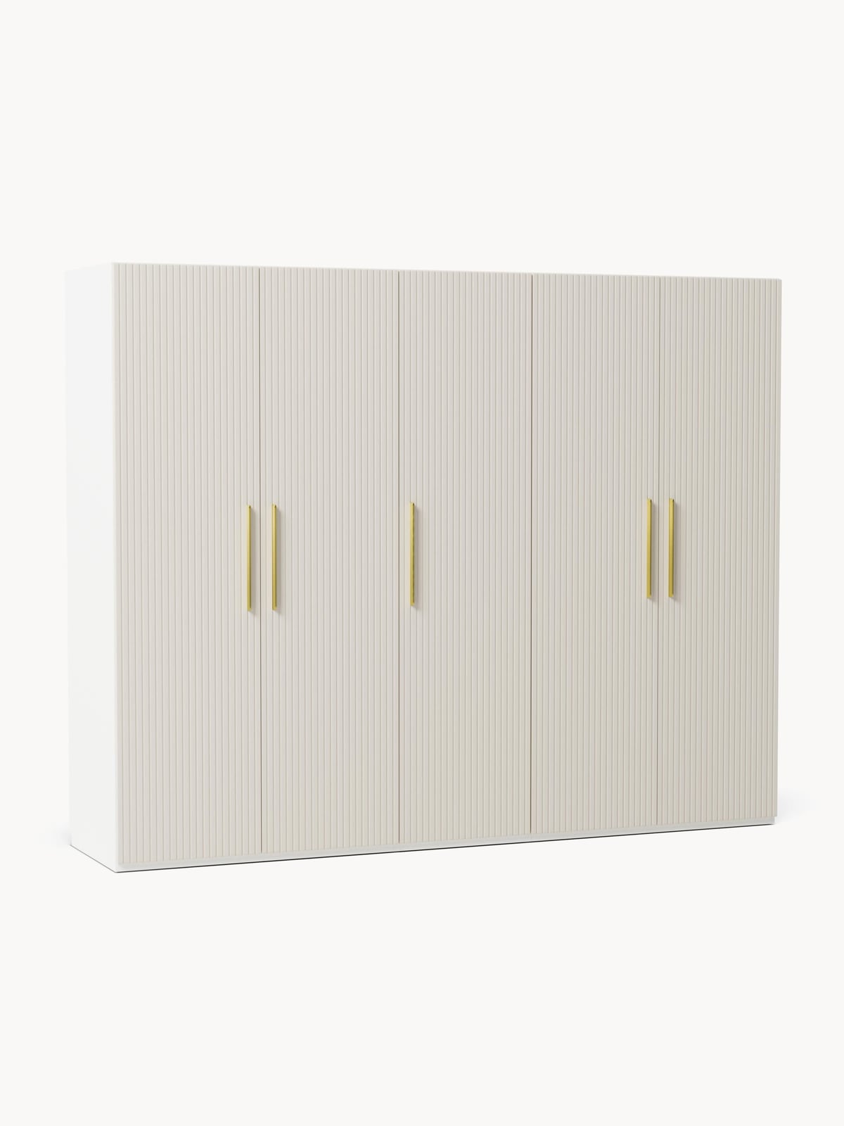 Wentworth Modular Revolving Door Wardrobe, 250 cm Wide, in various sizes
