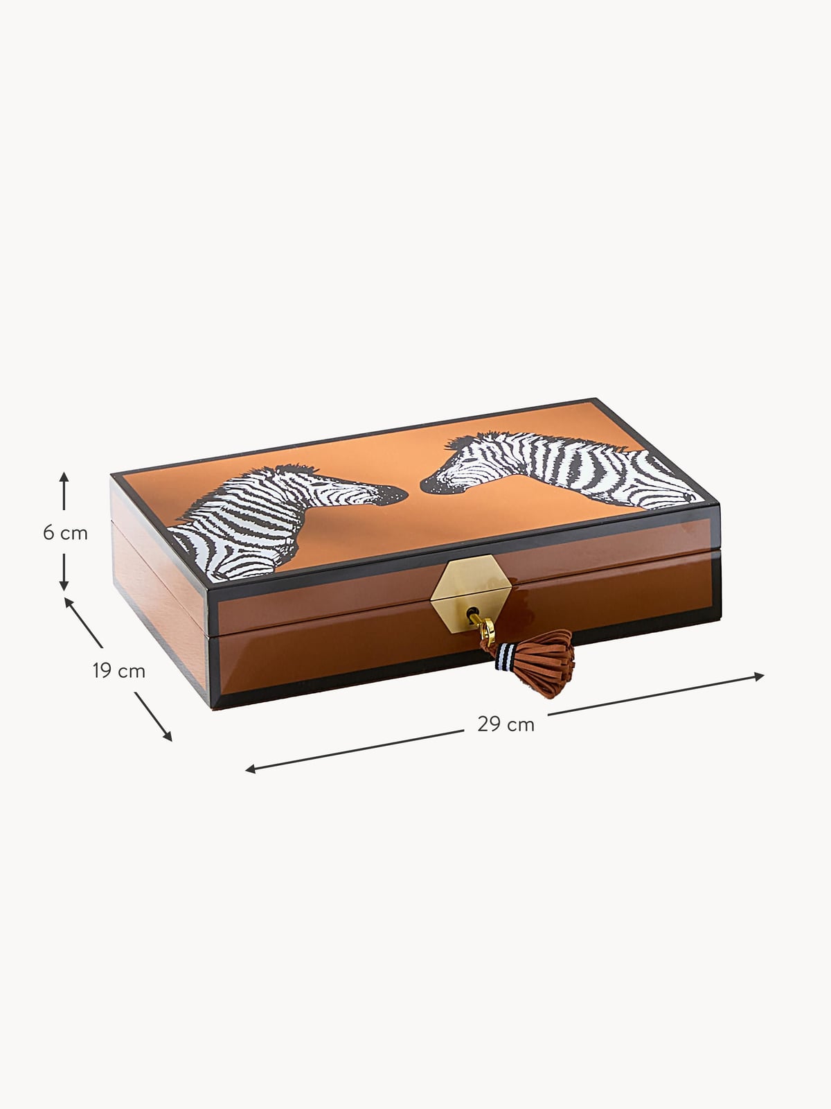 Wexley Wooden Jewellery Box
