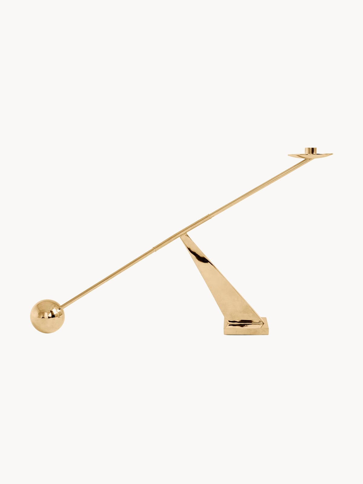 Wharton Design Metal Candle Holder