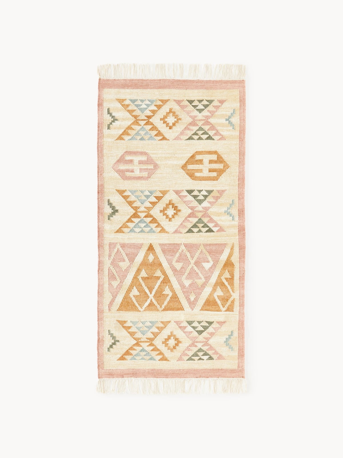 Wharton Hand-Woven Wool Kilim Rug