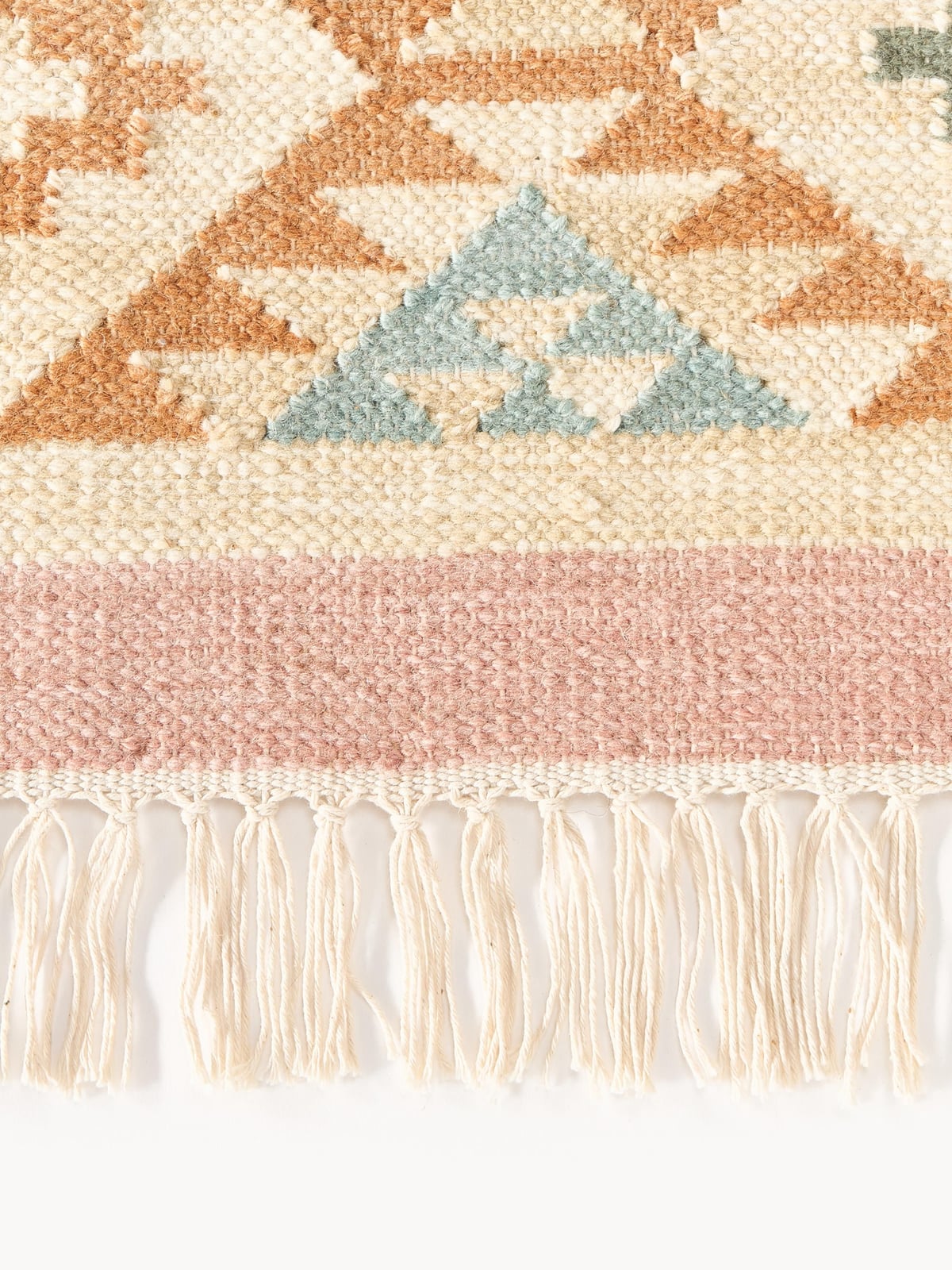 Wharton Hand-Woven Wool Kilim Rug