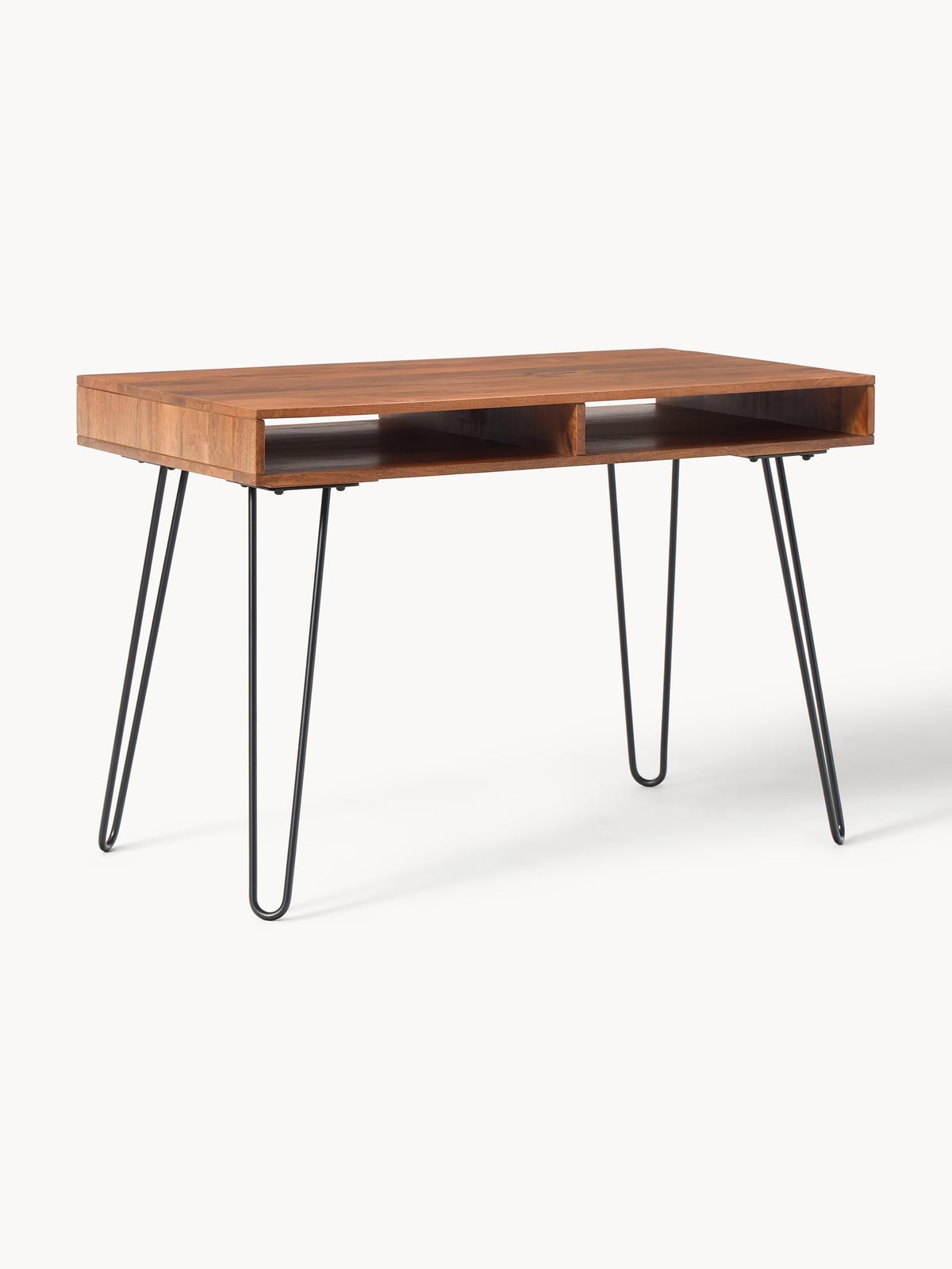 Whitwell Mango Wood and Metal Desk