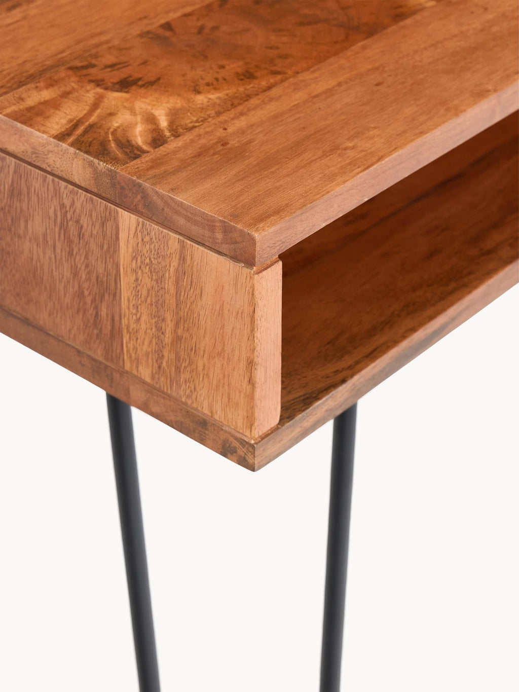 Whitwell Mango Wood and Metal Desk