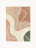 Wickham High-Low Wool Rug, Hand-Tufted