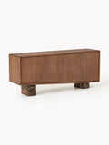 Wickham Wooden Sideboard with Emperador Marble Legs