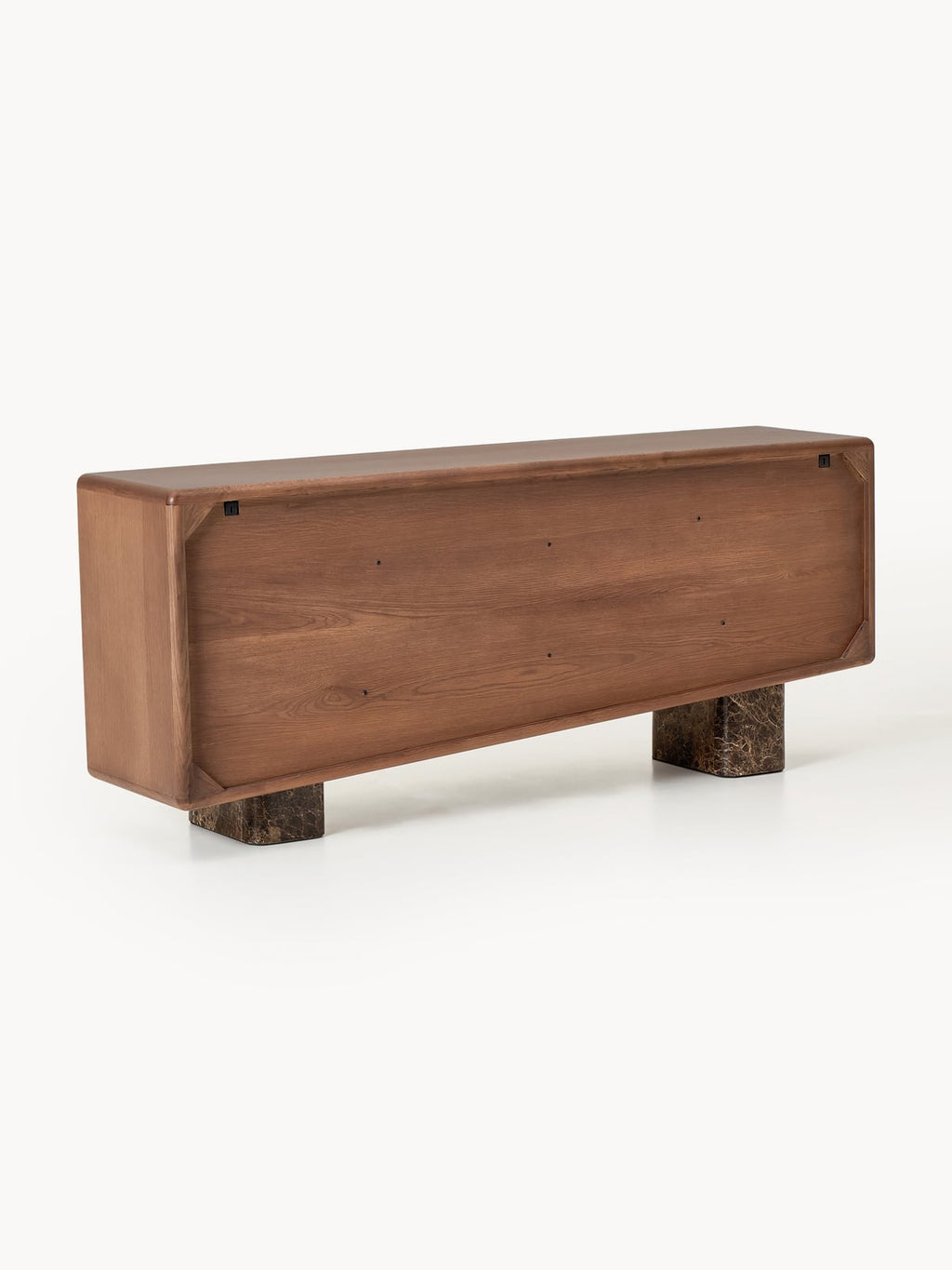 Wickham Wooden Sideboard with Emperador Marble Legs
