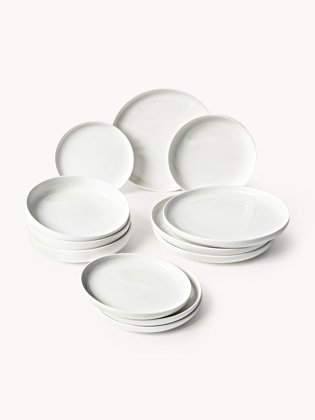 Winsley Porcelain Tableware Set, 4 People, Set of 12