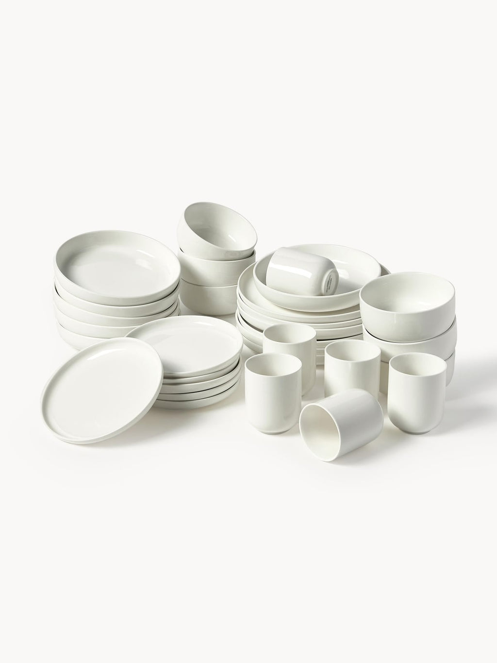 Winsley Porcelain Tableware Set, 6 People, Set of 30