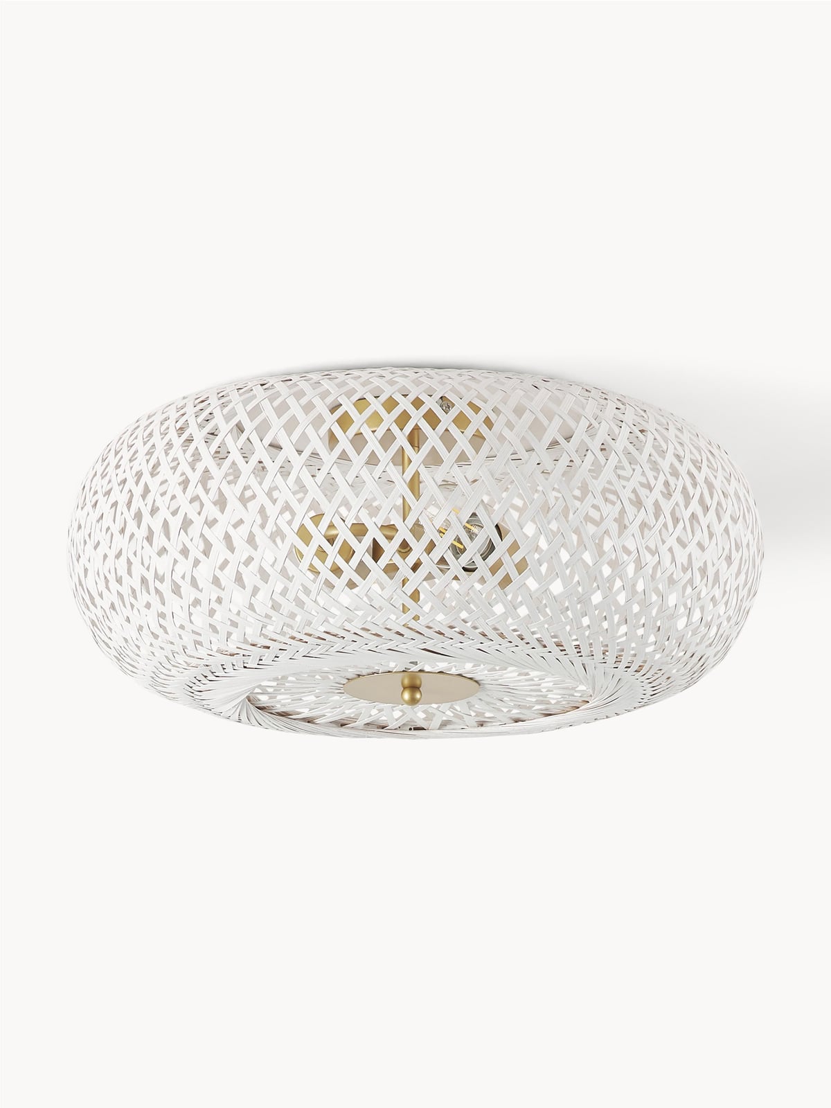 Wrenbury Bamboo Design Ceiling Lamp