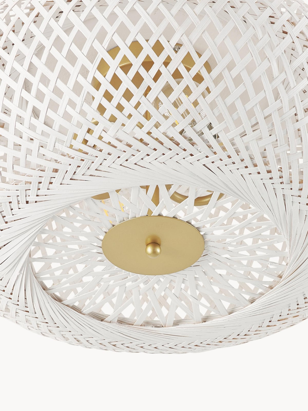 Wrenbury Bamboo Design Ceiling Lamp