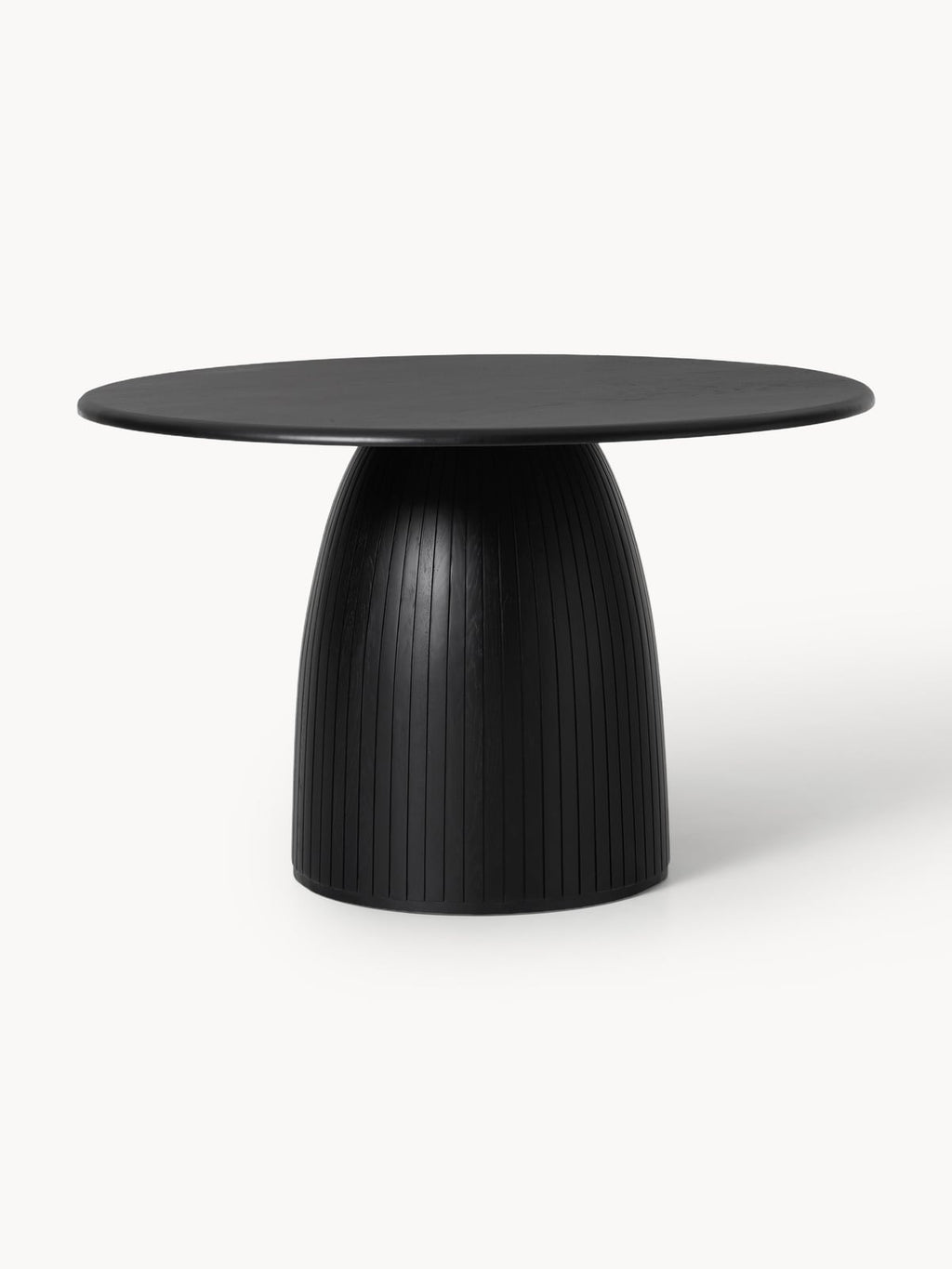 Wrenbury Round Dining Table with Groove Structure, in various sizes