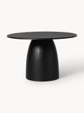 Wrenbury Round Dining Table with Groove Structure, in various sizes
