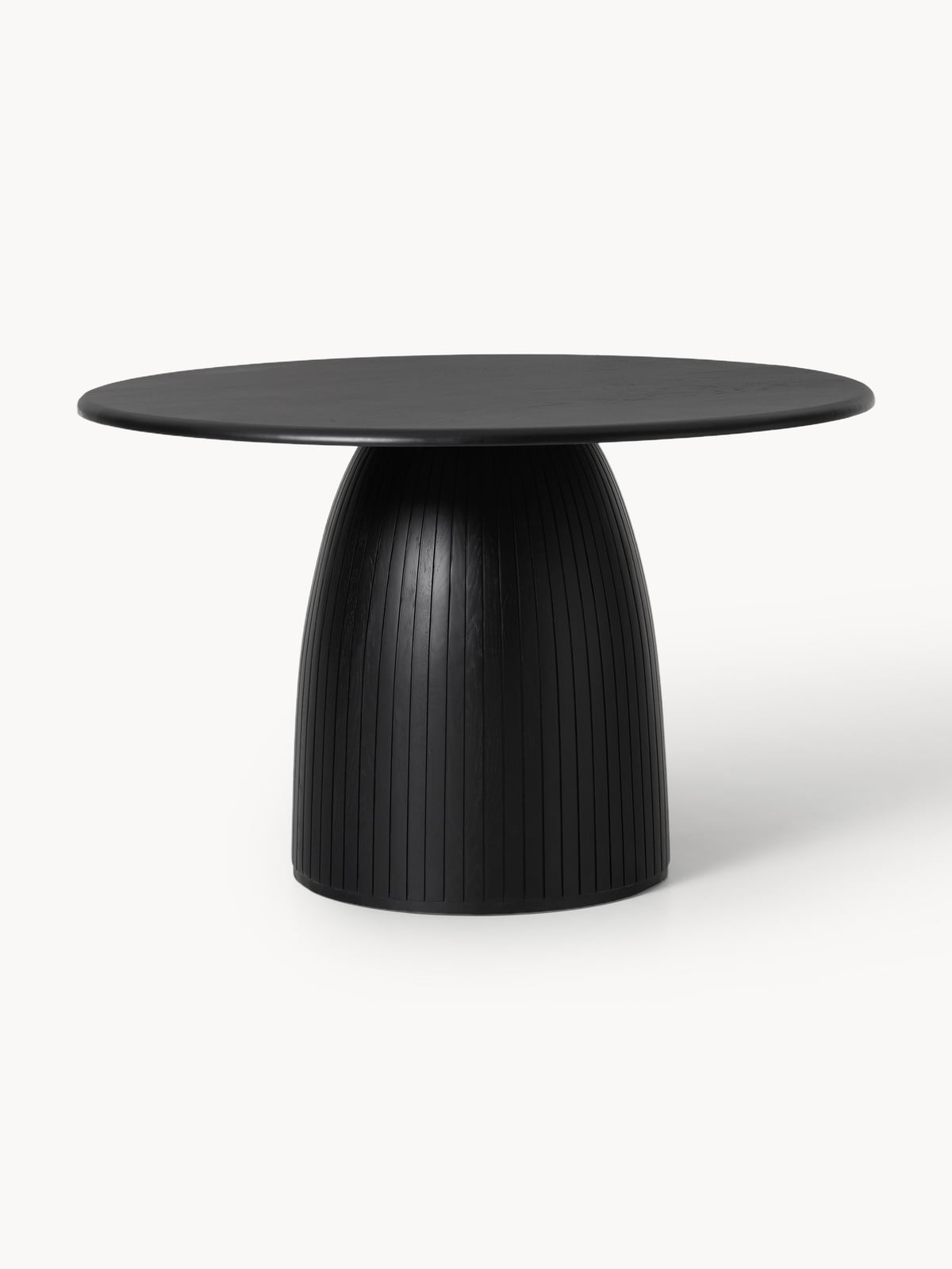 Wrenbury Round Dining Table with Groove Structure, in various sizes