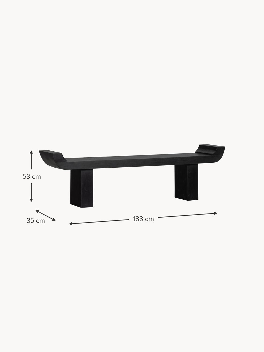 Wrenbury Wooden Bench