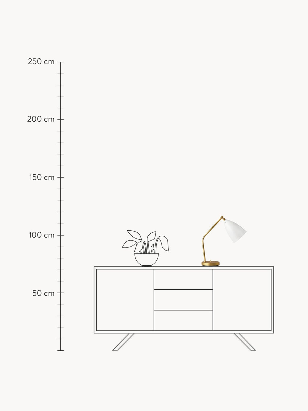 Yarburgh Gräshoppa Table Lamp