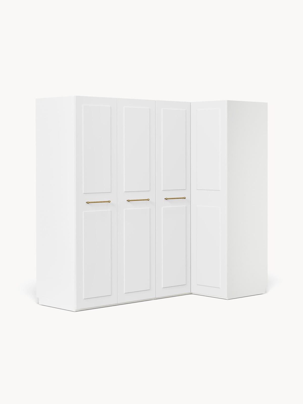 Yarburgh Modular Corner Wardrobe, 215 cm Wide, in various sizes