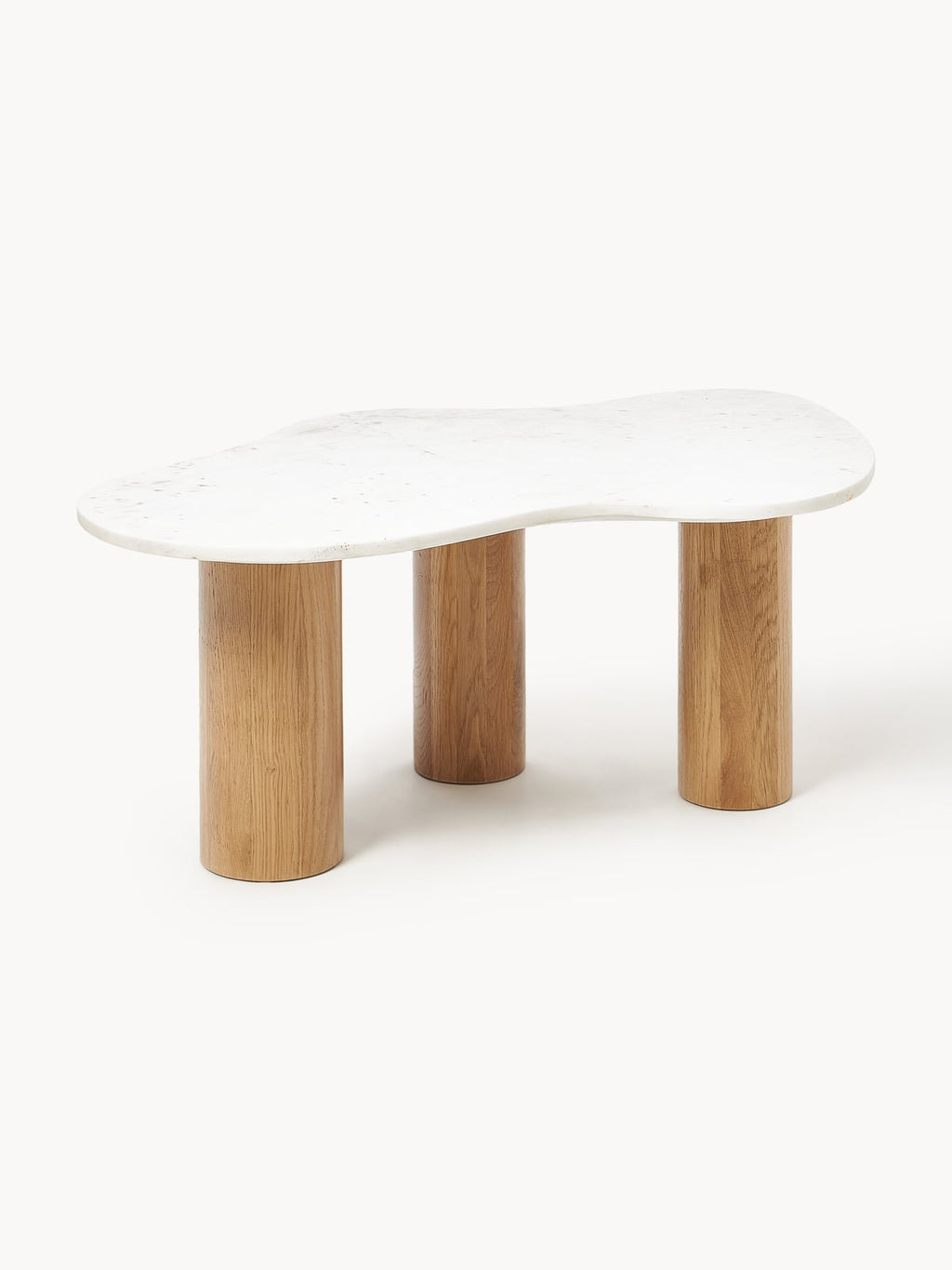 Yarmouth Organic-Shaped Marble Coffee Table
