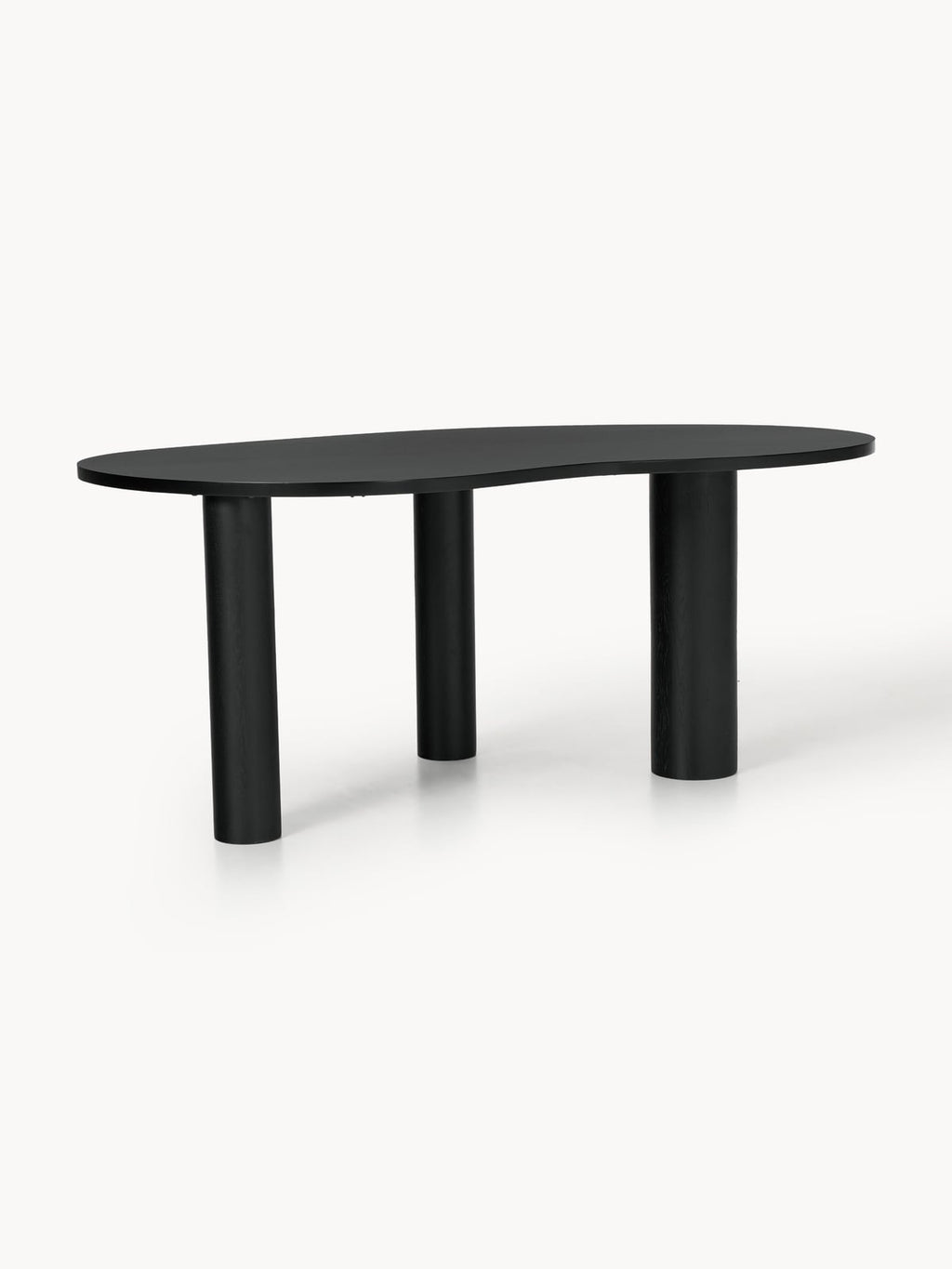 Yarmouth Organic-Shaped Oak Wood Dining Table, in various sizes