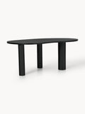 Yarmouth Organic-Shaped Oak Wood Dining Table, in various sizes