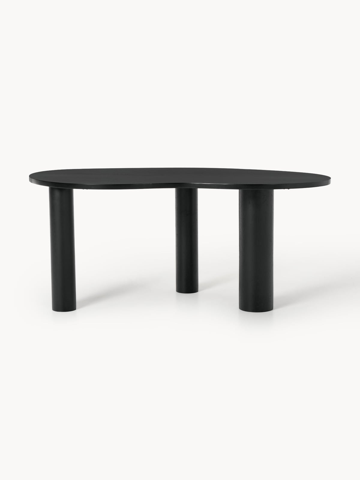 Yarmouth Organic-Shaped Oak Wood Dining Table, in various sizes