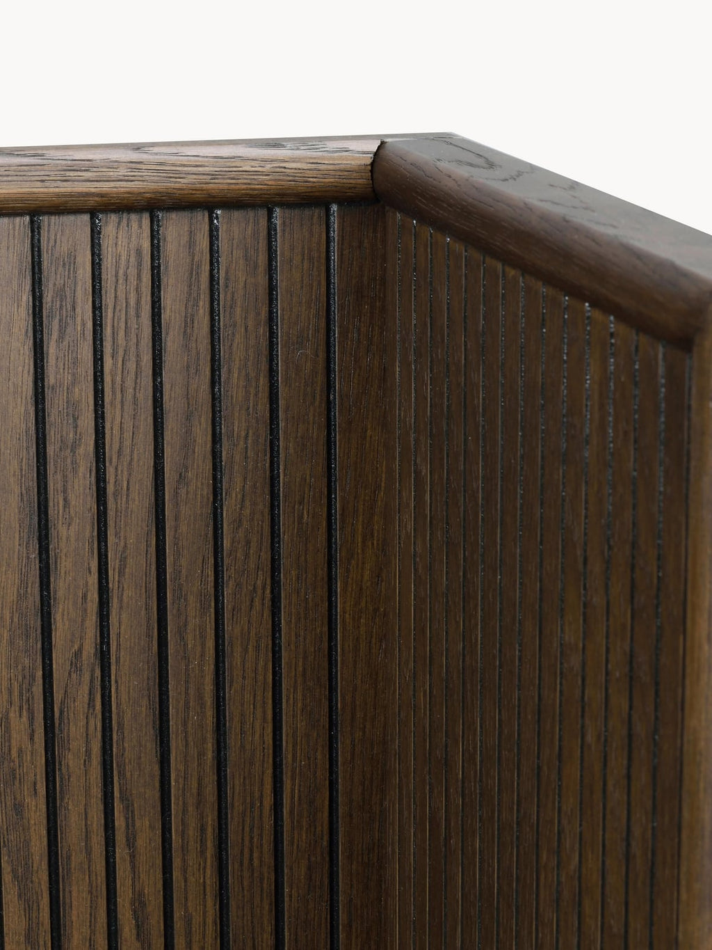 Yarrow Oak Wood Headboard with Shelf