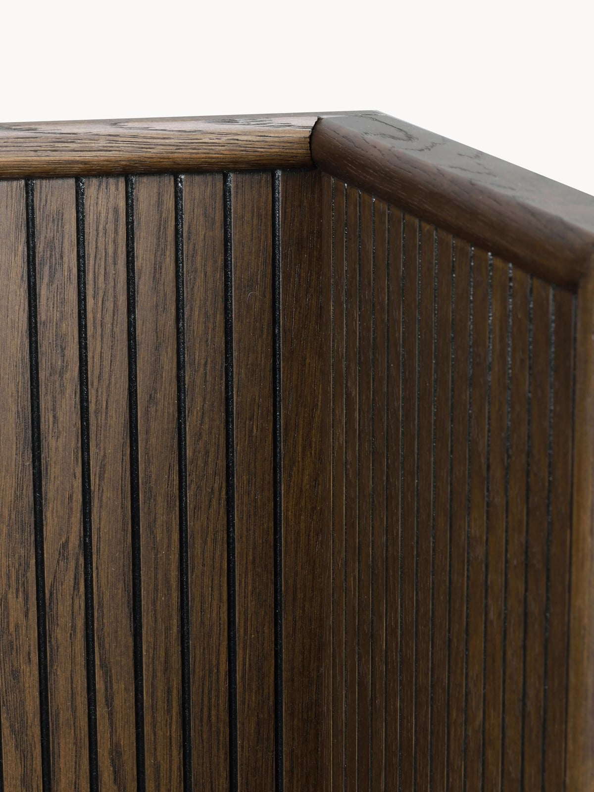Yarrow Oak Wood Headboard with Shelf