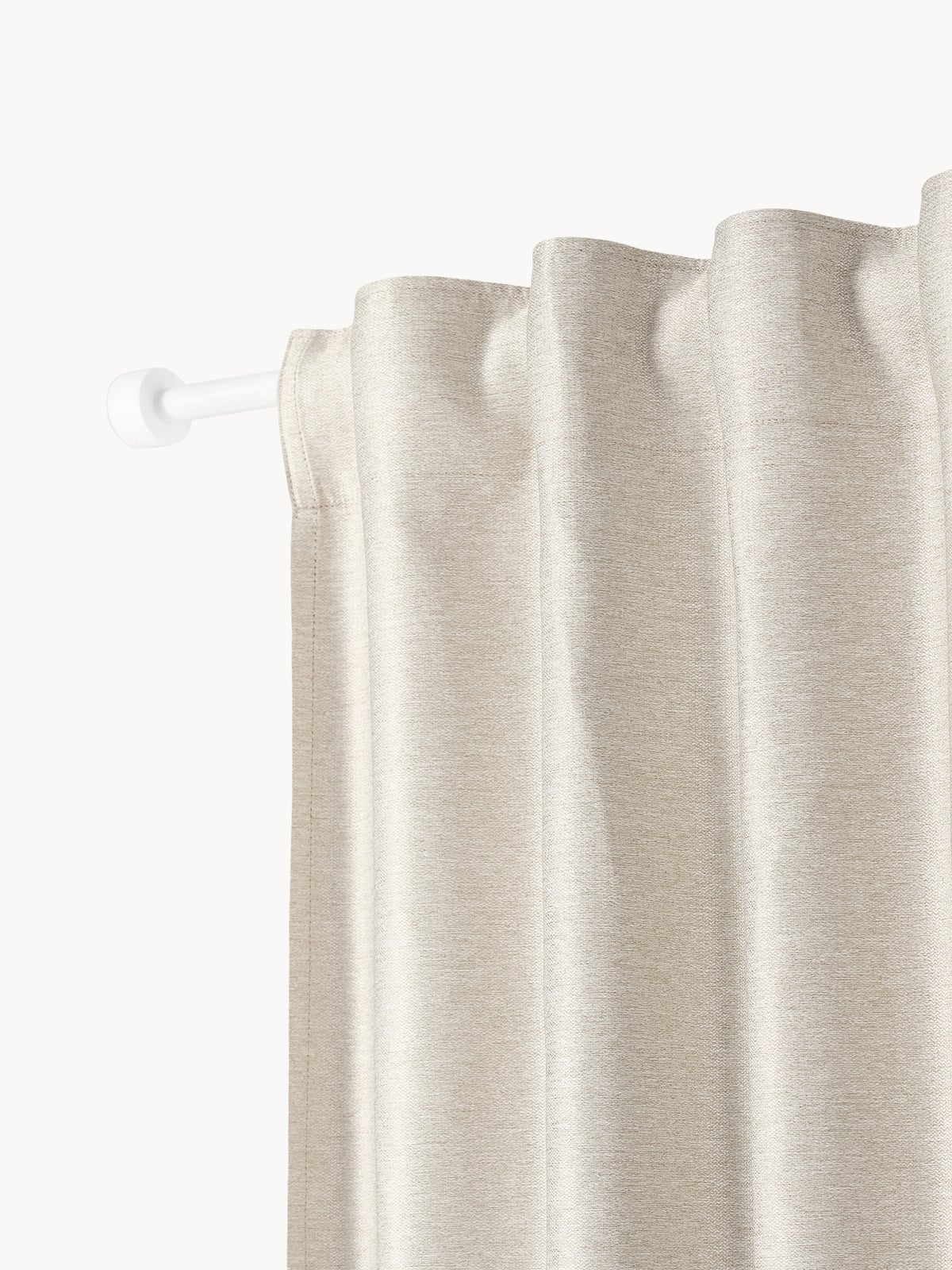 Yarrowdale Blackout Multi-Band Curtains, Set of 2, W 140 cm