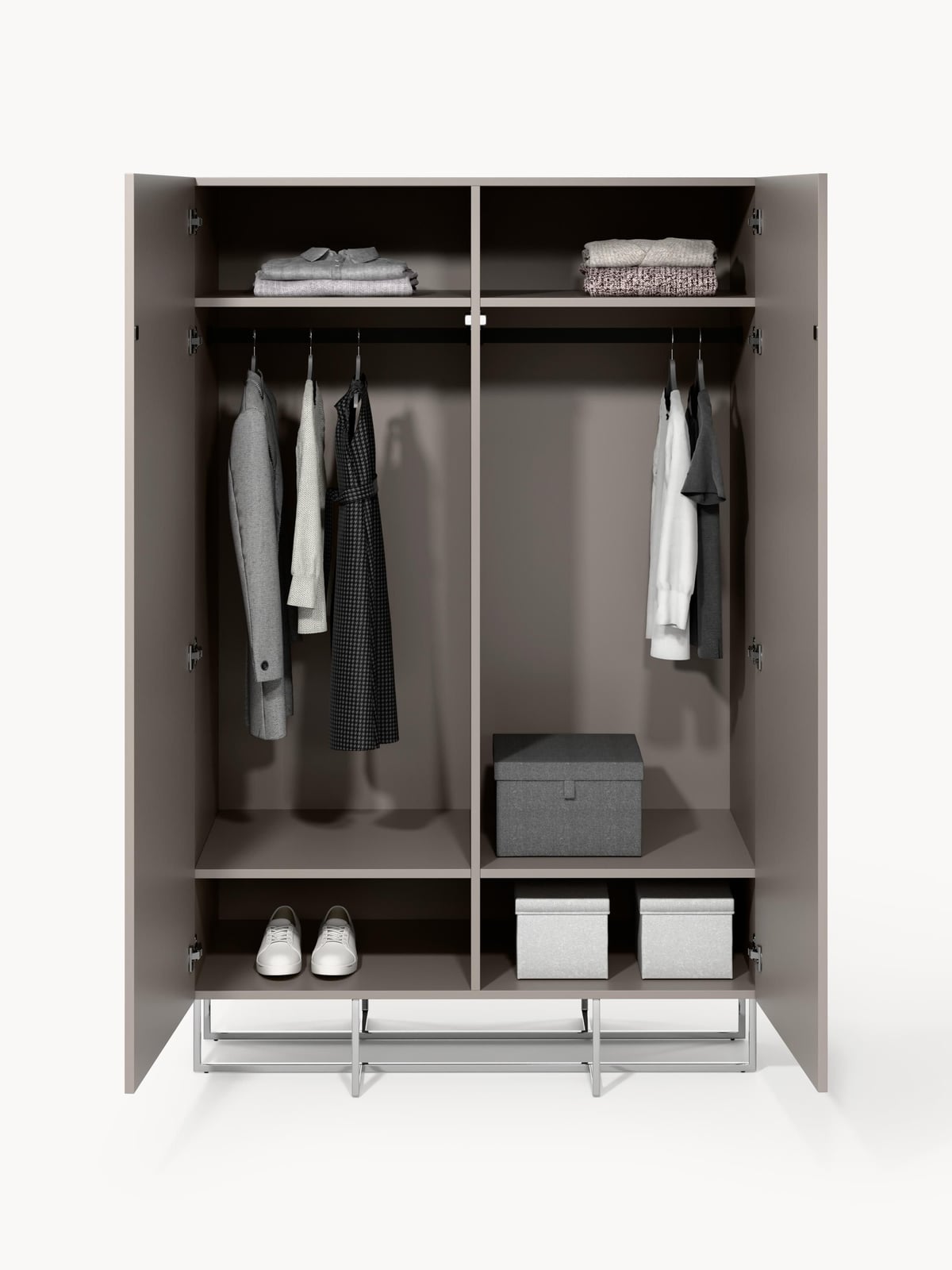 Yarrowdale Small Wooden Wardrobe