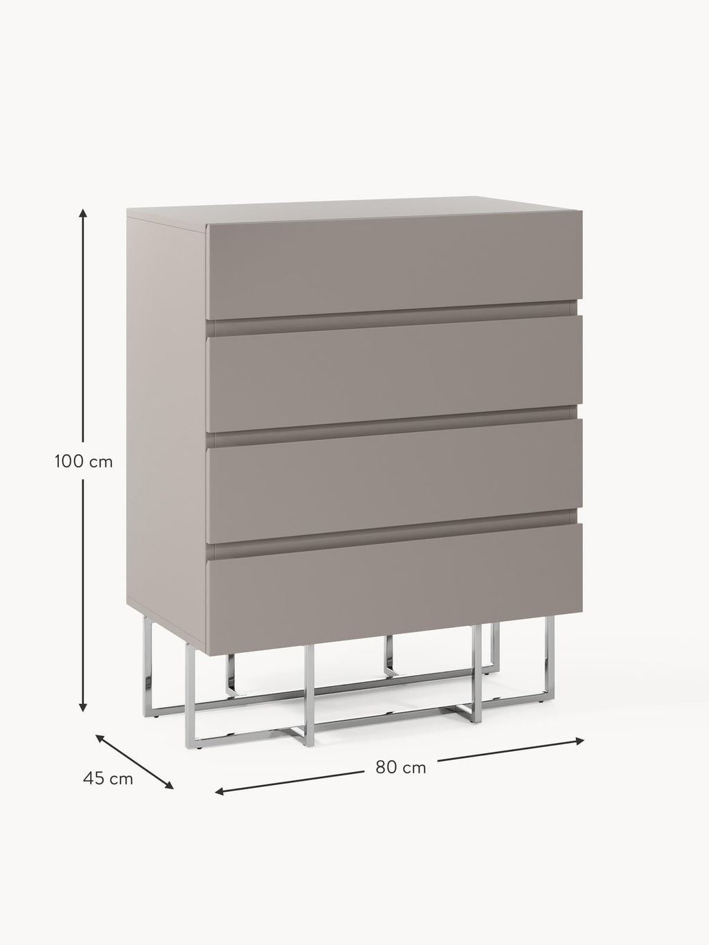 Yarrowdale Wooden Chest of Drawers