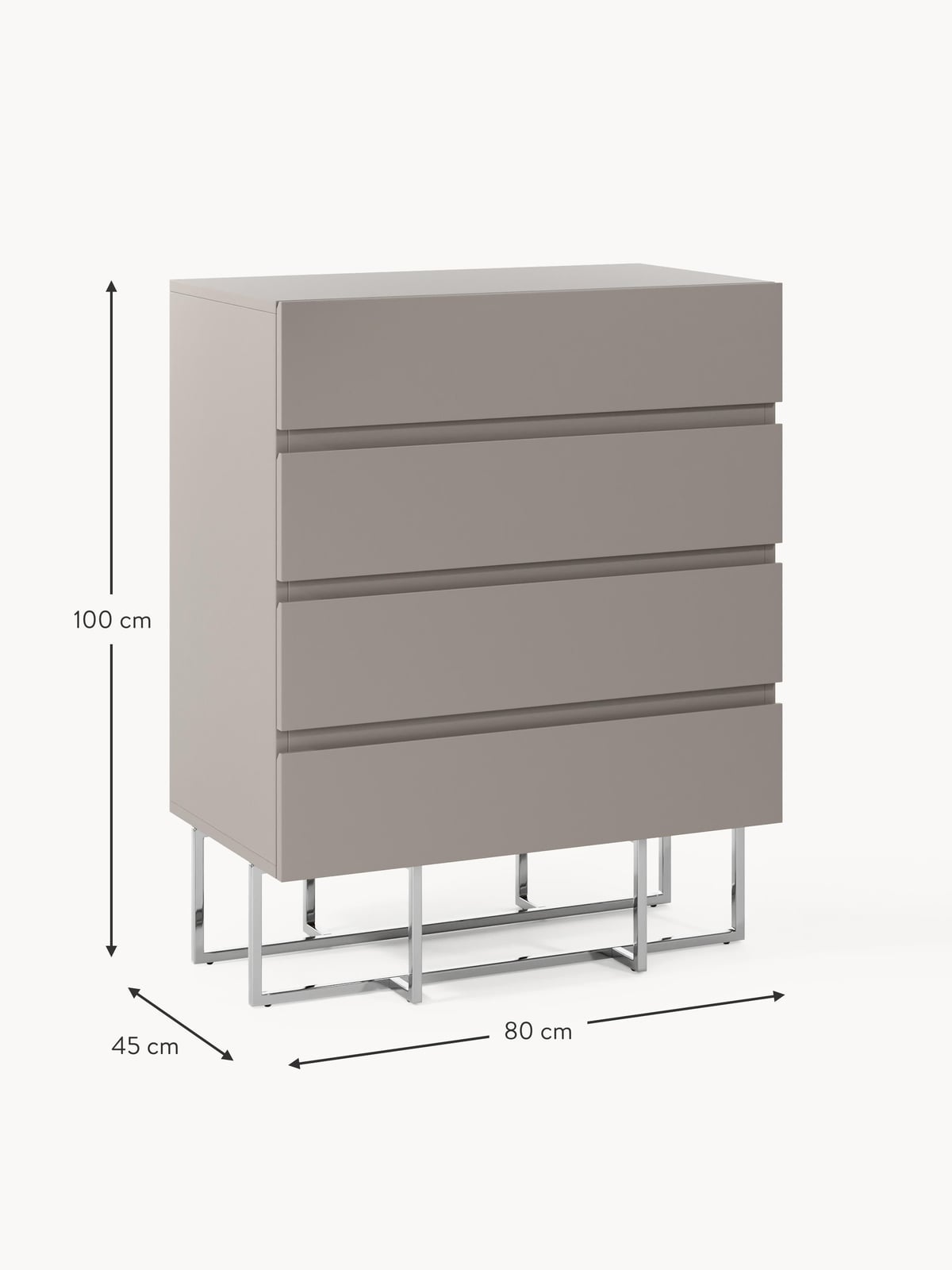 Yarrowdale Wooden Chest of Drawers