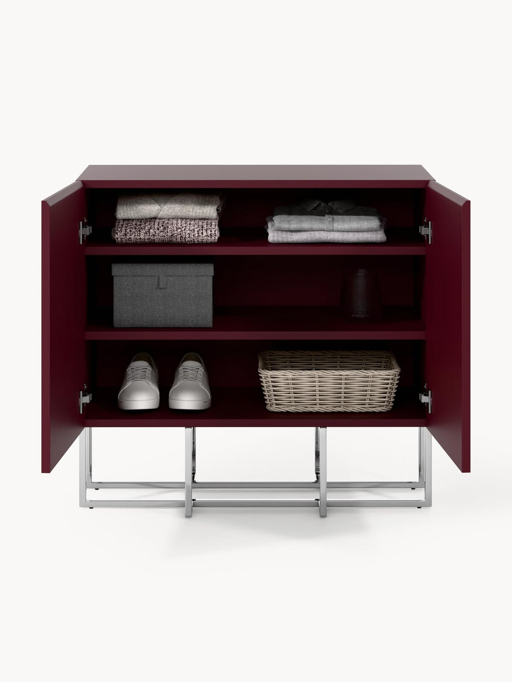 Yarrowdale Wooden Shoe Cabinet