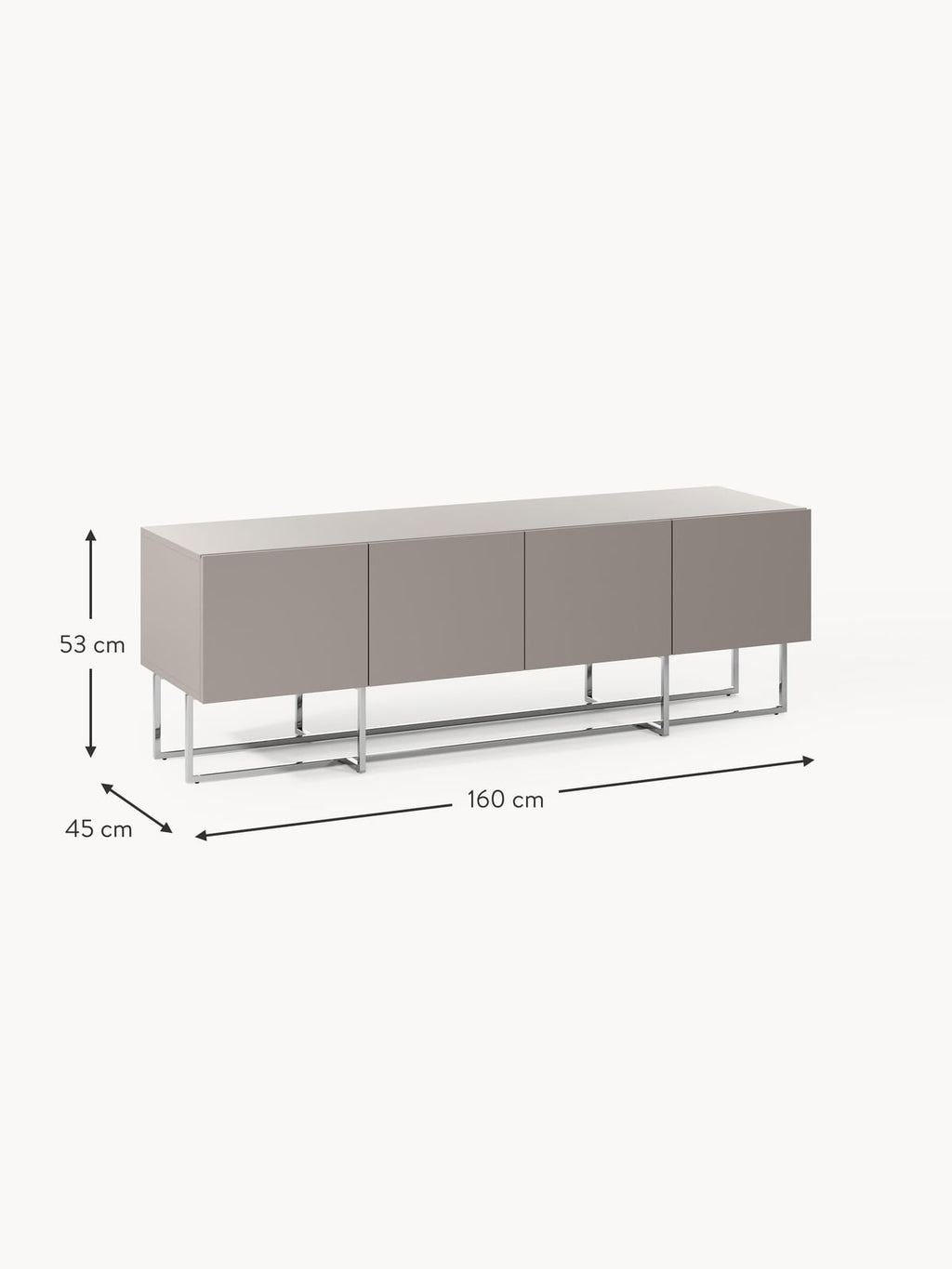 Yarrowdale Wooden TV Stand