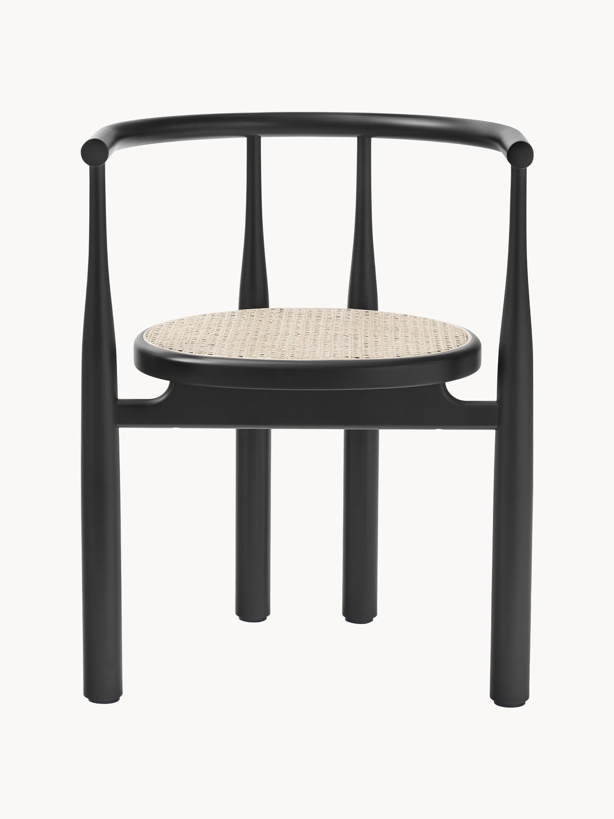 Yaxley Beech Wood Dining Chair with Armrests