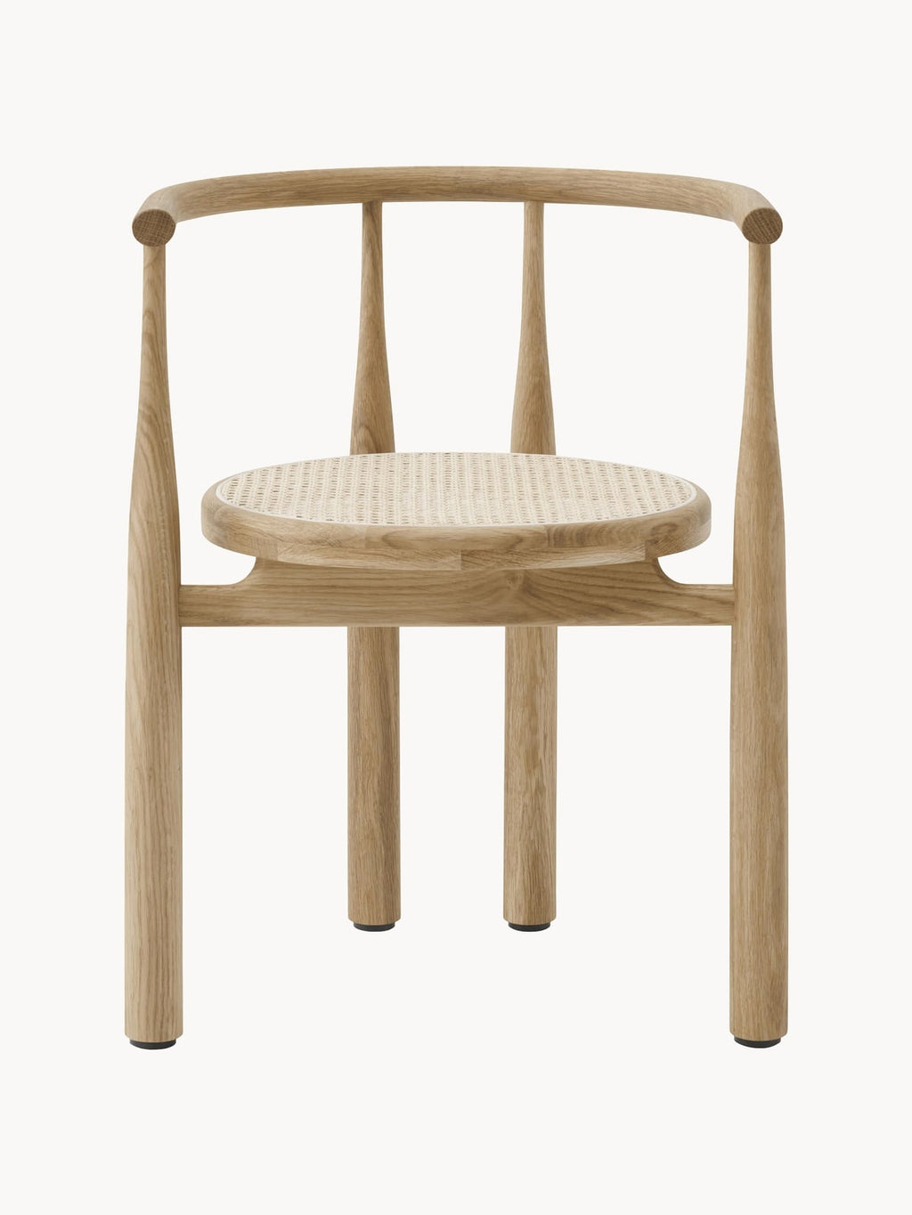 Yaxley Oak Wood Dining Chair with Armrests
