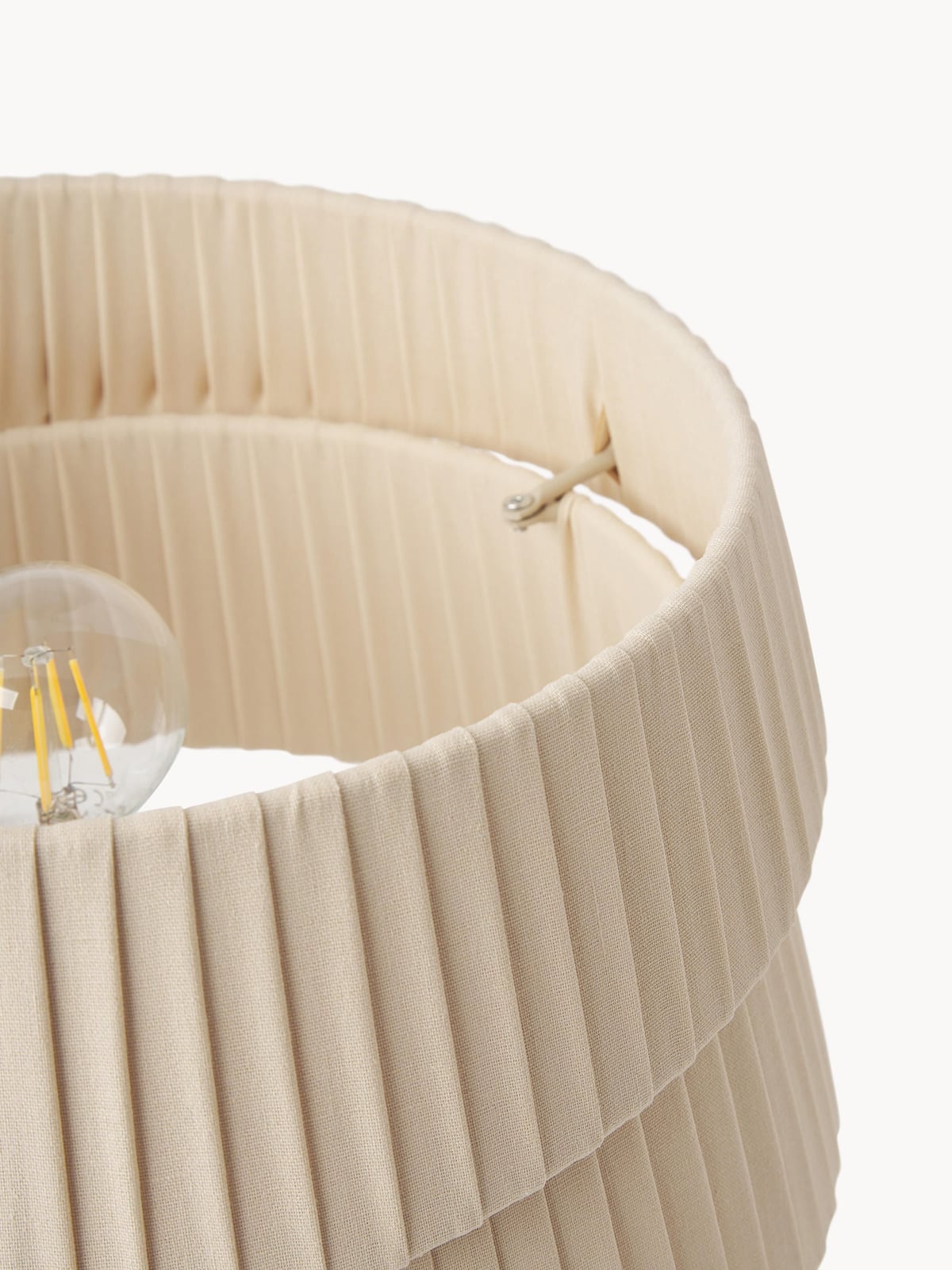 Yeadon Table Lamp with An Asymmetrical Lampshade