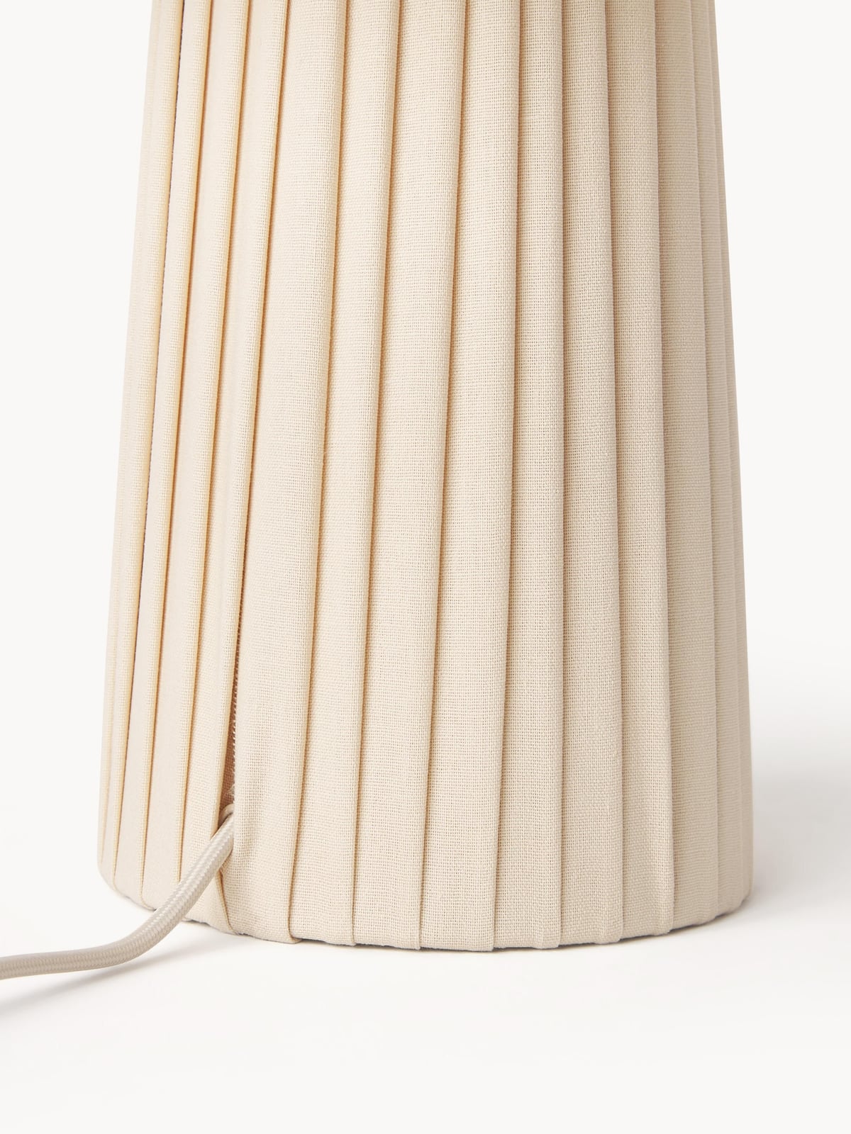 Yeadon Table Lamp with An Asymmetrical Lampshade